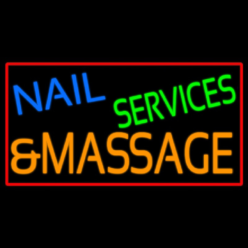 Nail Services And Massage Neonkyltti