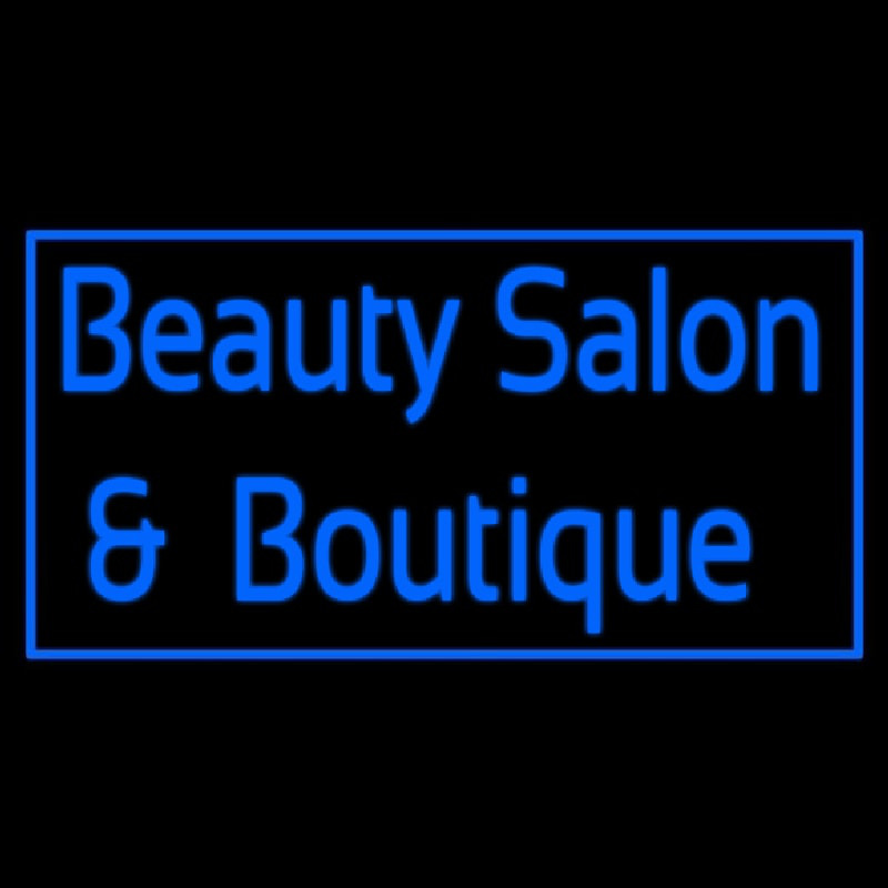Beauty Salon And Boutique Neonkyltti
