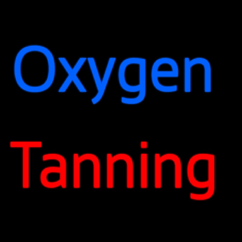 O ygen Tanning Neonkyltti