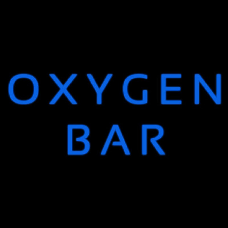 Blue O ygen Bar Neonkyltti