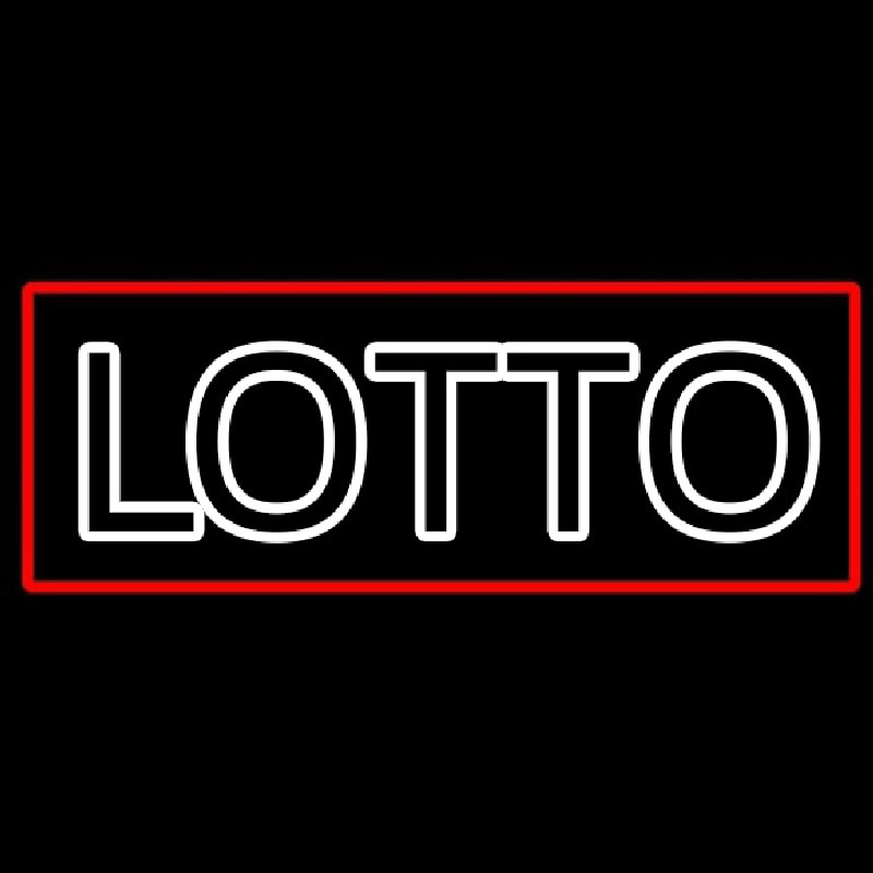 Double Stroke Lotto Neonkyltti
