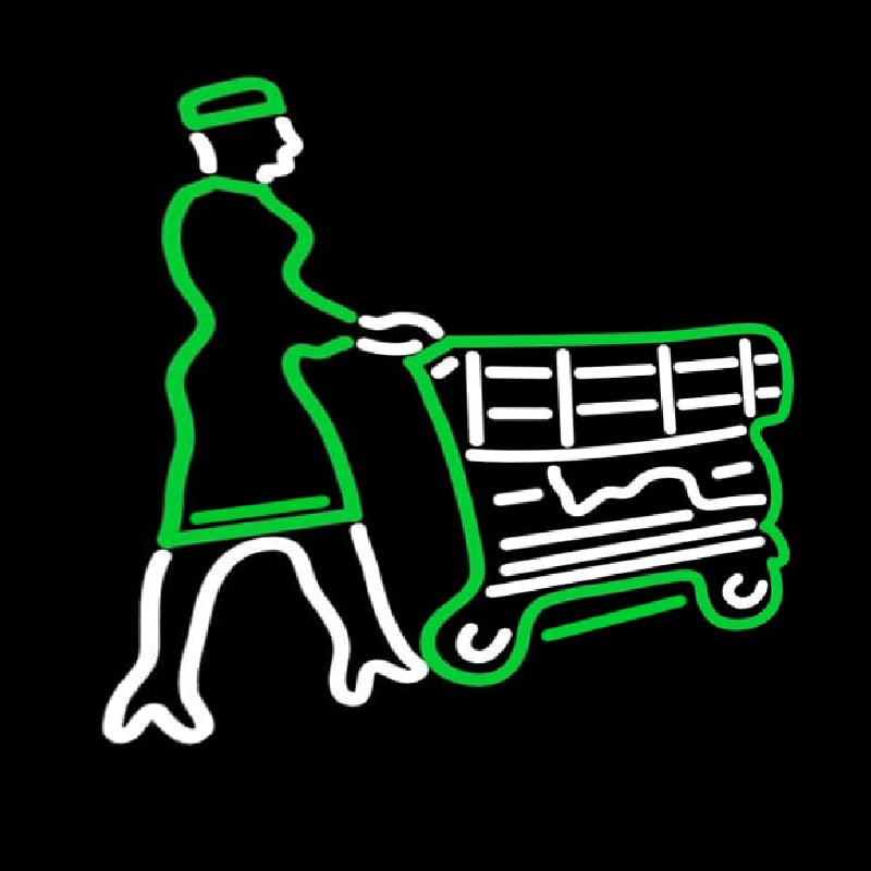 Grocery Logo Neonkyltti