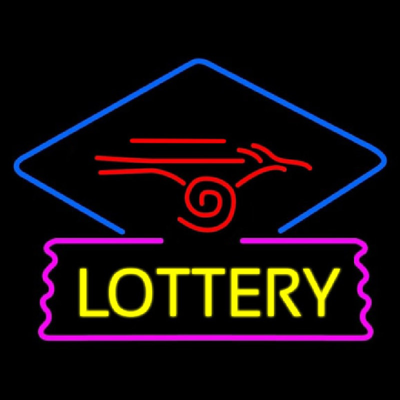 Lottery Logo Neonkyltti