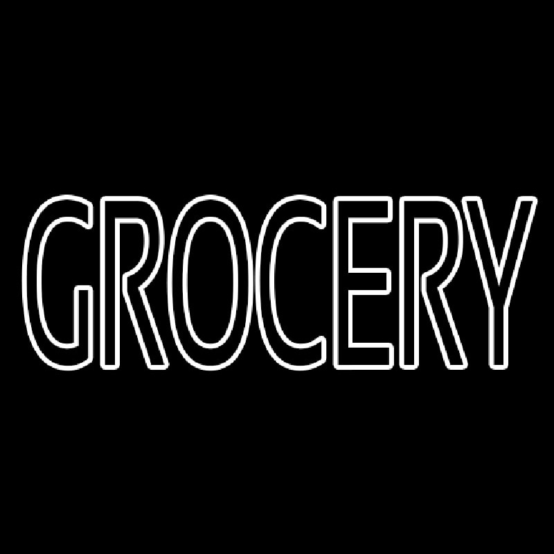 Simple Grocery Neonkyltti