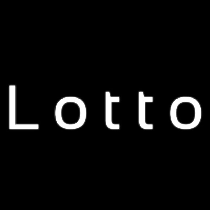 Stylish Lotto Neonkyltti