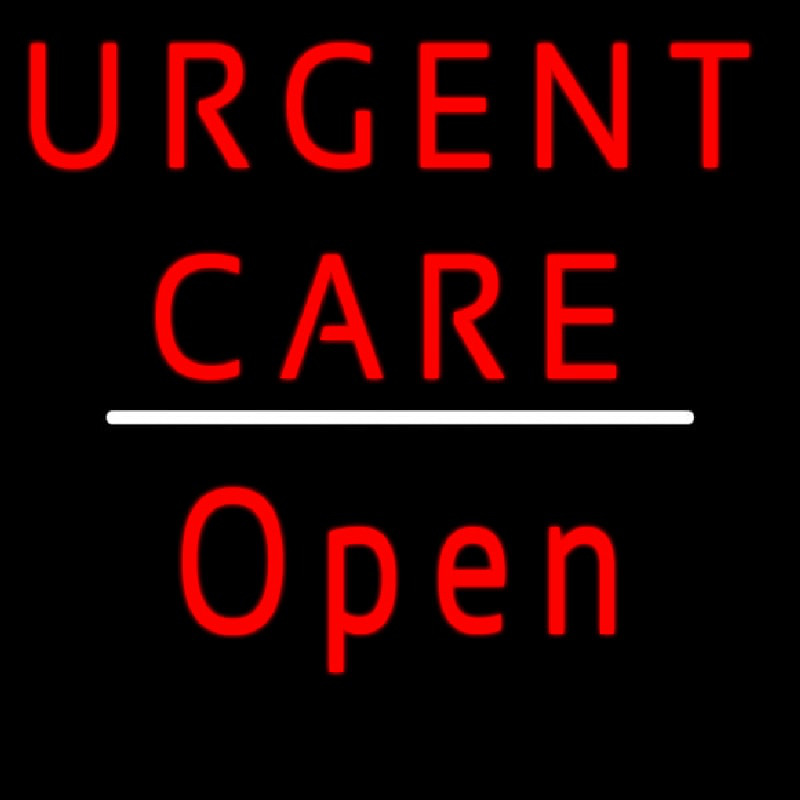 Urgent Care Script1 Open White Line Neonkyltti