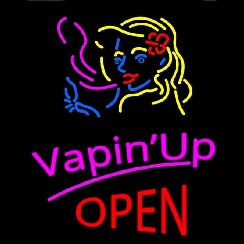 Vapin Up Open Neonkyltti
