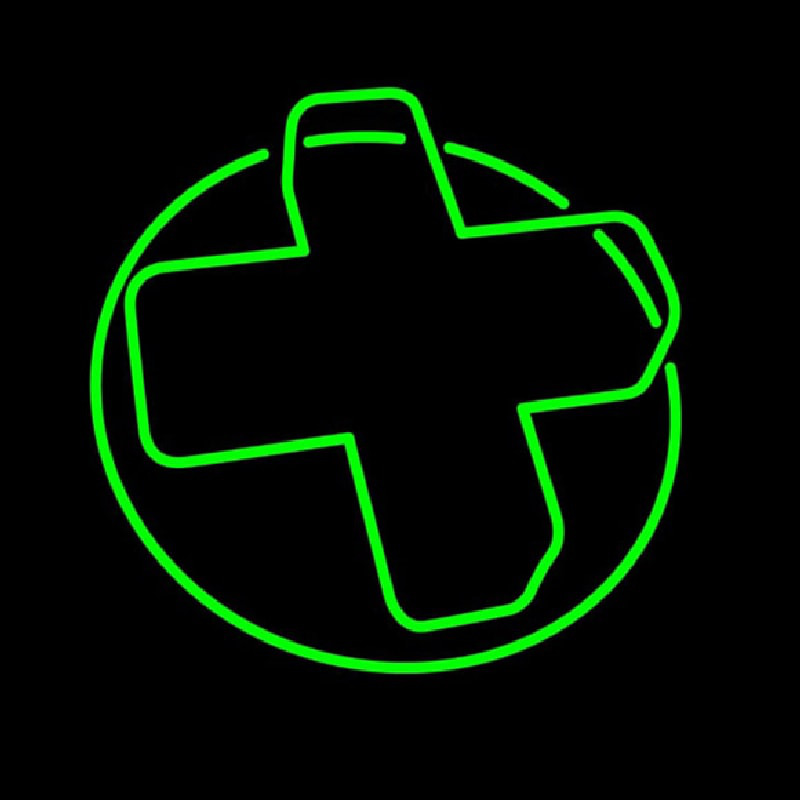 Pharmacy Green Cross Neonkyltti