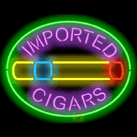  Imported Cigars with Graphic Neonkyltti
