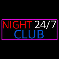 24 7 Night Club Neonkyltti