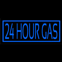 24 Hour Gas Neonkyltti