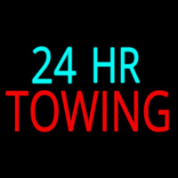 24 Hour Towing Neonkyltti