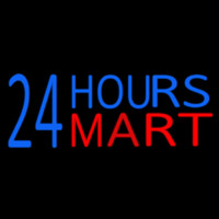 24 Hours Mini Mart Neonkyltti
