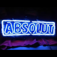 Absolute Vodka Olut Baari Neonkyltti