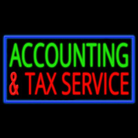 Accounting And Services Neonkyltti