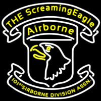 Airborne Division Screaming Eagle Neonkyltti