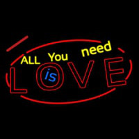 All You Need Is Love Neonkyltti