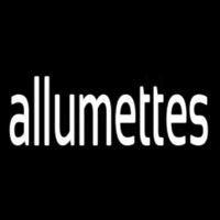 Allumettes Neonkyltti