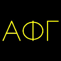 Alpha Phi Gamma Sorority Neonkyltti