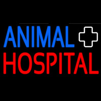 Animal Hospital With Logo Neonkyltti