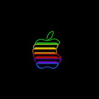 Apple Neonkyltti