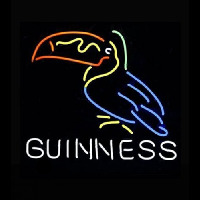 Art GUINNESS TOUCAN Neonkyltti