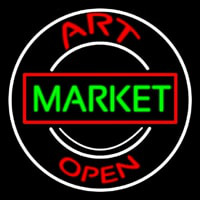Art Market Open 1 Neonkyltti