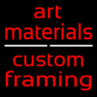 Art Materials Custom Framing Neonkyltti