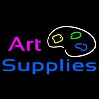 Art Supplies Neonkyltti