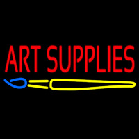 Art Supplies With Brush Neonkyltti