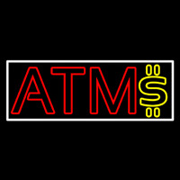 Atm With Dollar Symbol 1 Neonkyltti