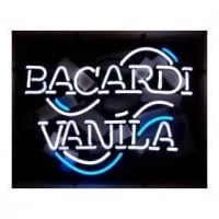 BACARDI VANILA LOGO Neonkyltti