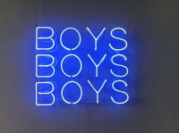 BOYS BOYS BOYS Neonkyltti