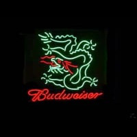 BUDWEISER Dragon Neonkyltti