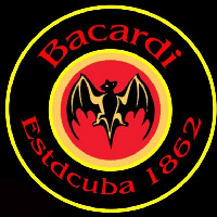 Bacardi Estdcuba 1862 24 24 Rum Sign Neonkyltti