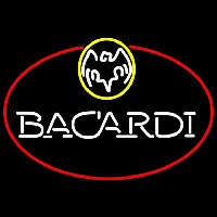 Bacardi Oval Rum Sign Neonkyltti