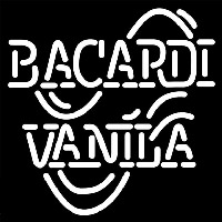 Bacardi Vanila Rum Sign Neonkyltti