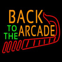 Back To The Arcade Neonkyltti