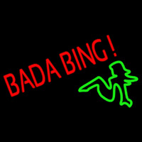 Bada Bing Girl Neonkyltti
