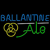 Ballantine Ale Yellow Beer Neonkyltti