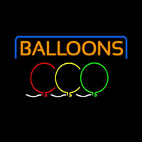 Balloon Block Colored Logo Neonkyltti