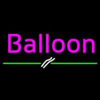 Balloon Line Green Neonkyltti