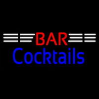 Bar Cocktails Real Neon Glass Tube Neonkyltti