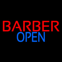 Barber Open Neonkyltti