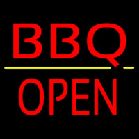 Bbq Block Open Neonkyltti