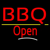 Bbq Open White Line Neonkyltti