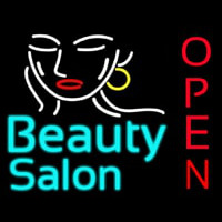 Beauty Salon Open Neonkyltti