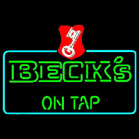 Beck On Tap Key Label Beer Neonkyltti