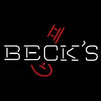 Becks Classic Key Logo Beer Sign Neonkyltti
