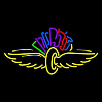 Bird Wings Logo Neonkyltti